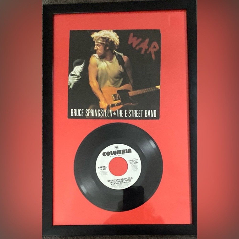 Bruce Springsteen & The E Street Band 45 Framed single